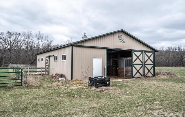 32955 County 24th Blvd, Cannon Falls, MN 55009 - view of pole building featuring fence