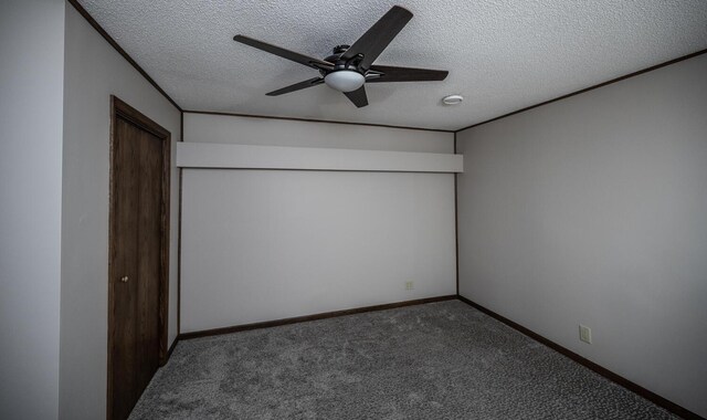32955 County 24th Blvd, Cannon Falls, MN 55009 - unfurnished bedroom with baseboards, a ceiling fan, carpet flooring, and a textured ceiling