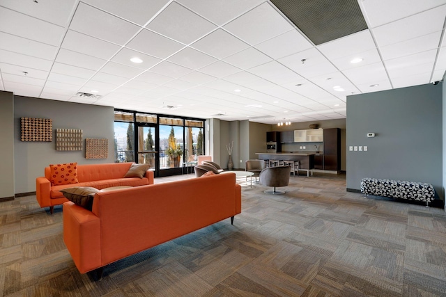 3104 Lake St Unit 410, Minneapolis, MN 55416 - community lobby featuring expansive windows and recessed lighting
