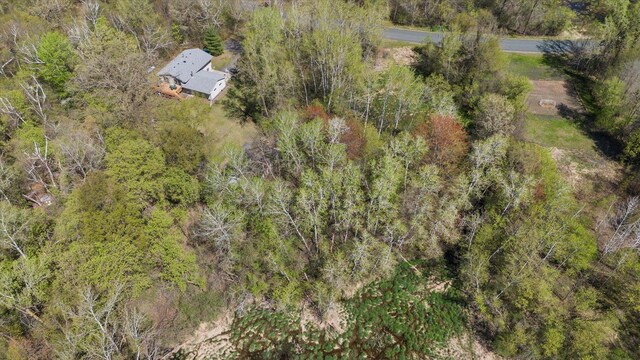 view from above of property