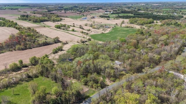 aerial view of property's location