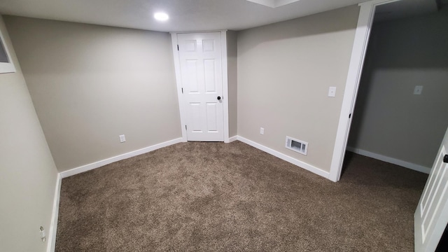 1023 17th Ave SE, Minneapolis, MN 55414 - finished basement featuring dark colored carpet and baseboards