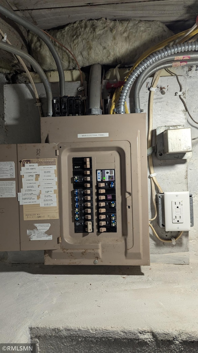3454 Newton Ave N, Minneapolis, MN 55412 - utilities with electric panel