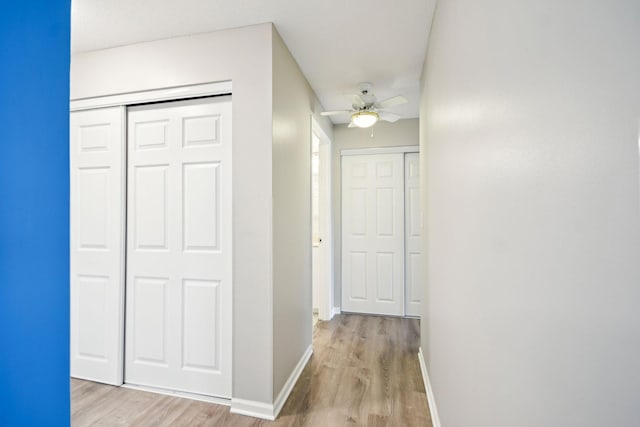 329 Geneva Ave N Unit 212, Oakdale, MN 55128 - hall with wood finished floors and baseboards