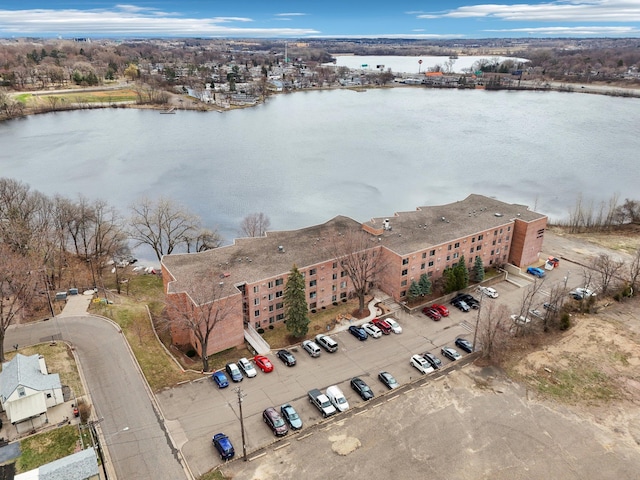 329 Geneva Ave N Unit 212, Oakdale, MN 55128 - birds eye view of property featuring a water view