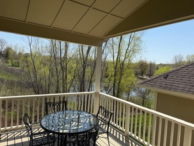 13258 Derryglenn Ct, Rosemount, MN 55068 - wooden terrace featuring outdoor dining area
