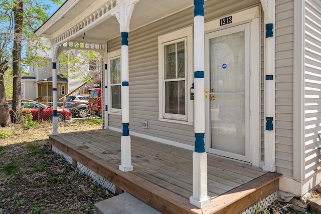 1213 26th St, Minneapolis, MN 55404 - doorway to property featuring a porch