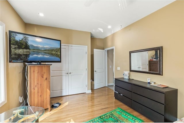 2411 Mcmenemy St, Little Canada, MN 55117 - bedroom with light wood-style flooring