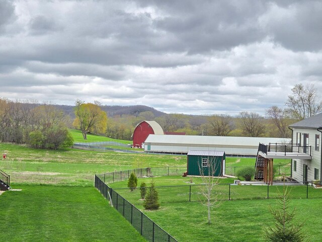 4594 Buckingham Dr NW, Rochester, MN 55901 - view of yard featuring an outdoor structure and a pole building