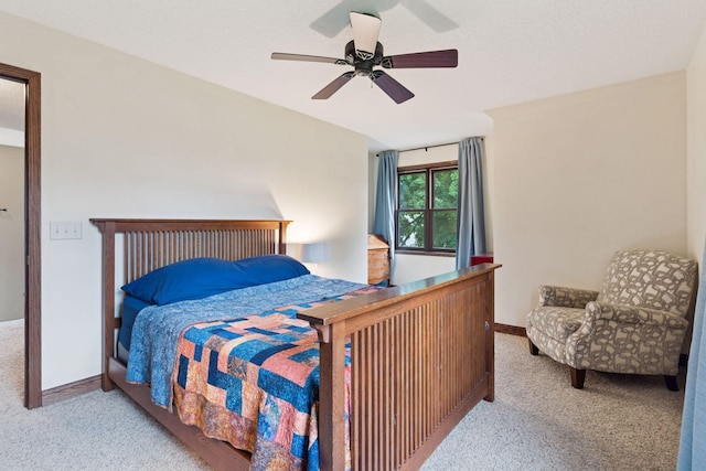 1584 Merrill St, Saint Paul, MN 55108 - bedroom featuring carpet floors and ceiling fan