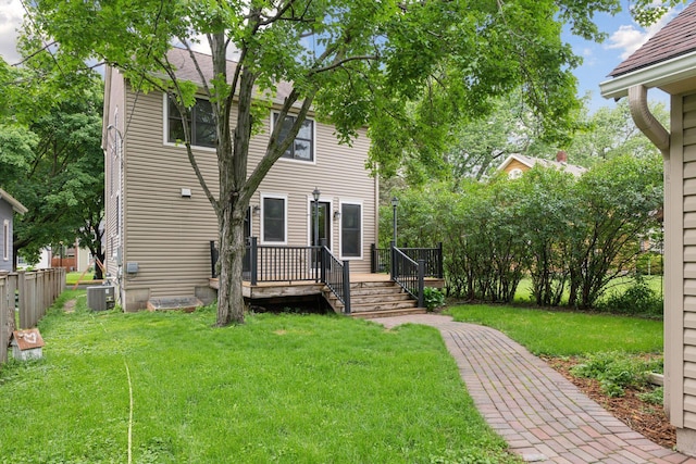 1584 Merrill St, Saint Paul, MN 55108 - view of front of house featuring a deck
