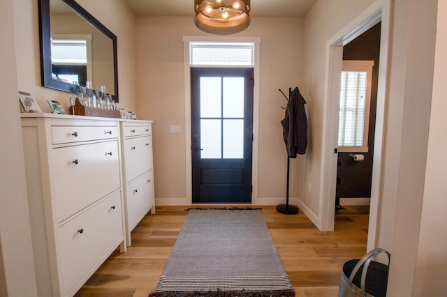 8825 Meadowlark Pkwy, Horace, ND 58047 - entrance foyer featuring baseboards and light wood-style floors