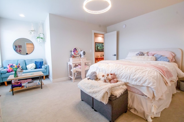 8825 Meadowlark Pkwy, Horace, ND 58047 - bedroom with light carpet and baseboards