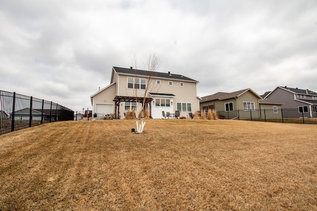 8825 Meadowlark Pkwy, Horace, ND 58047 - back of house with a yard and fence