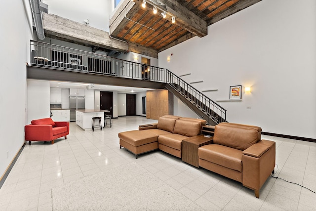 common area featuring stairway