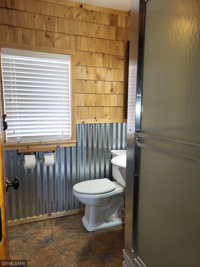 12972 Big Kandi Dr, Lake Lillian, MN 56253 - bathroom featuring stone finish flooring and toilet
