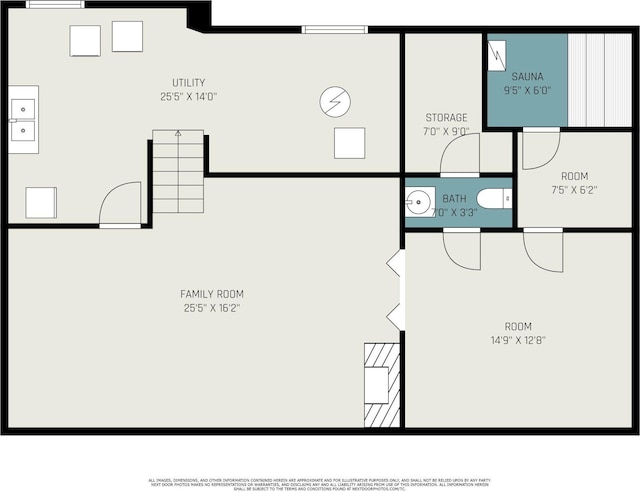 4926 Madison St NE, Columbia Heights, MN 55421 - view of room layout