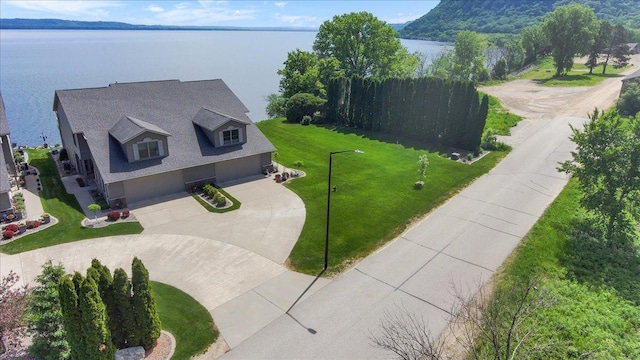 2041 Oak St, Lake City, MN 55041 - aerial view of property and surrounding area featuring a large body of water