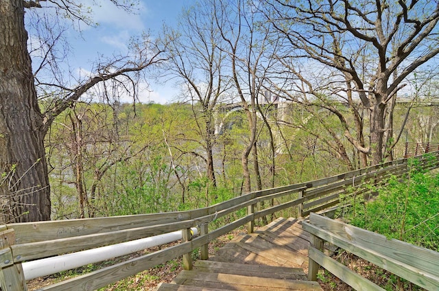 629 Oak St SE, Minneapolis, MN 55414 - view of property's community with a wooded view