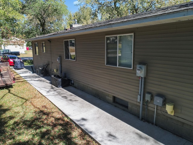 view of side of home