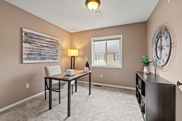 6491 Regency Ln, Eden Prairie, MN 55344 - carpeted office space featuring baseboards and a textured ceiling