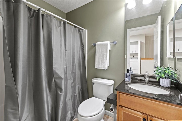 6491 Regency Ln, Eden Prairie, MN 55344 - bathroom featuring vanity and a shower with curtain