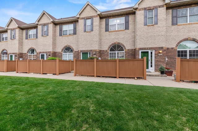 6491 Regency Ln, Eden Prairie, MN 55344 - rear view of house with brick siding