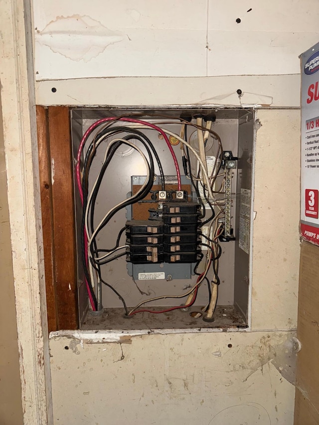 utilities with electric panel