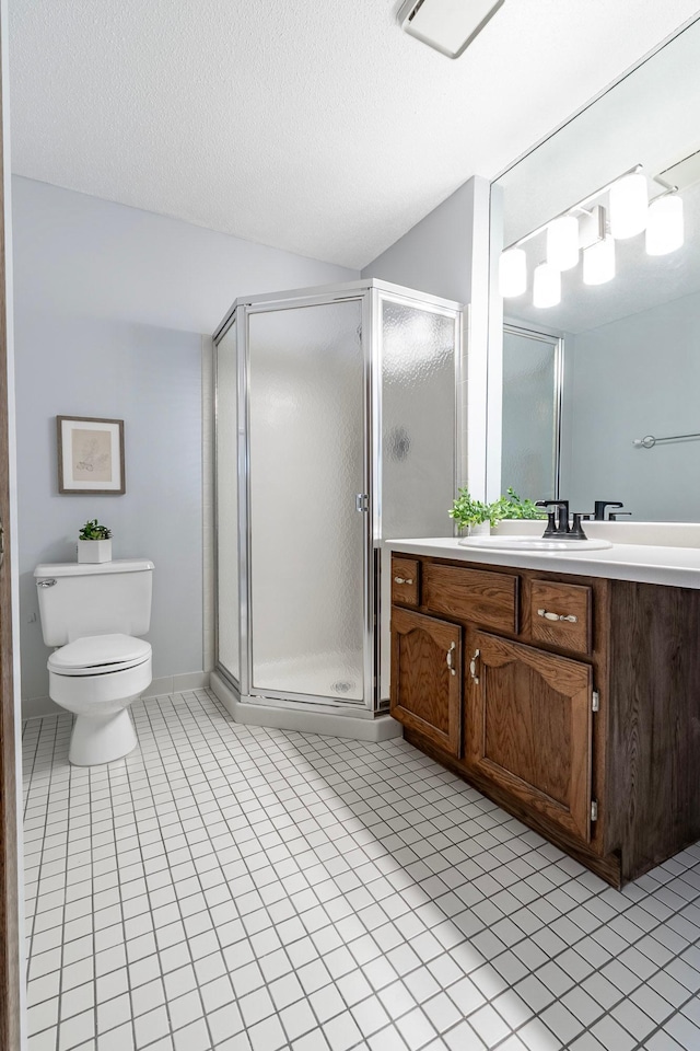 7631 Edinborough Way Unit 5319, Edina, MN 55435 - full bathroom featuring vanity, a shower stall, and tile patterned floors