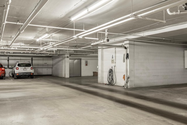 7631 Edinborough Way Unit 5319, Edina, MN 55435 - parking garage with concrete block wall