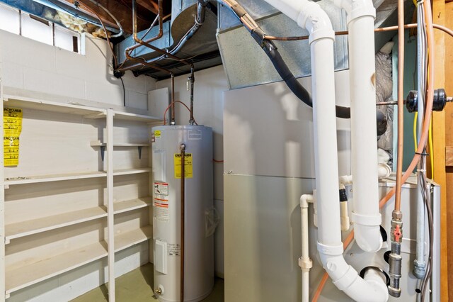 utilities with water heater