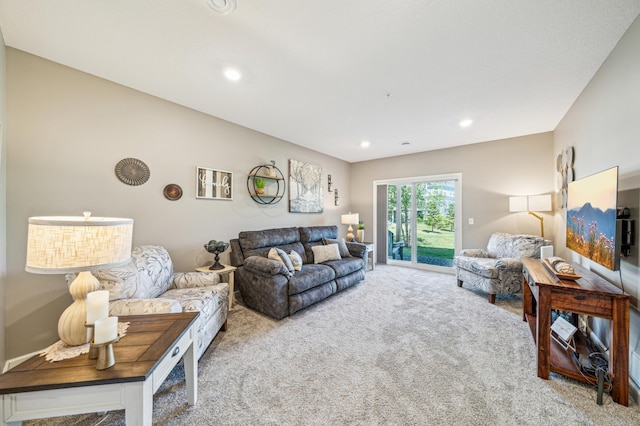 4271 Corn Silk Ln, Woodbury, MN 55129 - living room with carpet flooring and recessed lighting