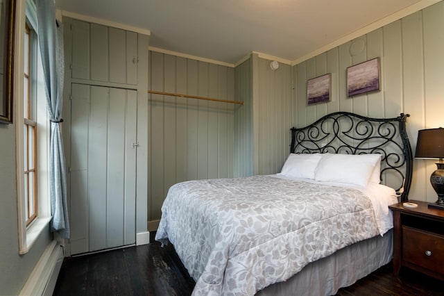 311 Prairie St, Lake City, MN 55041 - bedroom with crown molding and wood finished floors