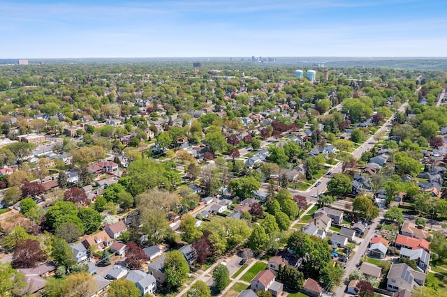 aerial overview of property's location
