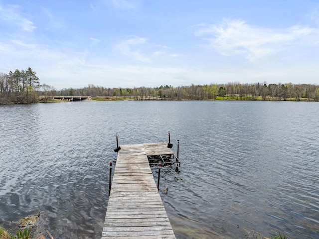 16227 Bay Dr, Pengilly, MN 55775 - dock featuring a water view