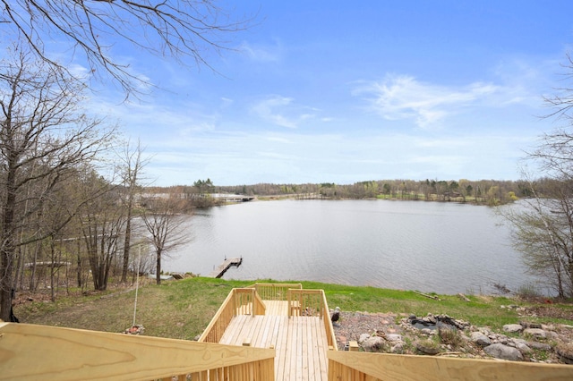 16227 Bay Dr, Pengilly, MN 55775 - dock area with a water view