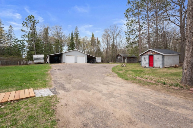 16227 Bay Dr, Pengilly, MN 55775 - view of dirt / gravel driveway with view of scattered trees