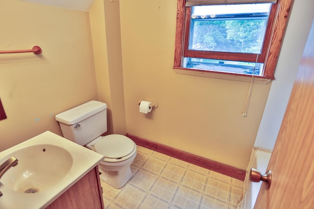 W340 State Road 29, Spring Valley, WI 54767 - bathroom featuring toilet and vanity
