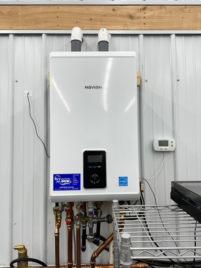 utilities featuring water heater