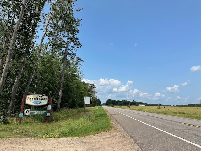 view of road