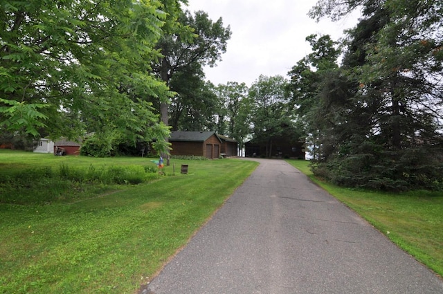 10179 Mounds Point Dr NW, Leech Lake Twp, MN 56633 - view of front of home with a front lawn