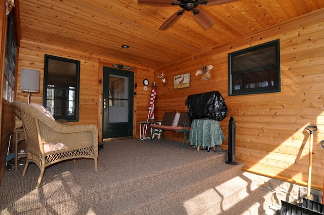 10179 Mounds Point Dr NW, Leech Lake Twp, MN 56633 - view of sunroom