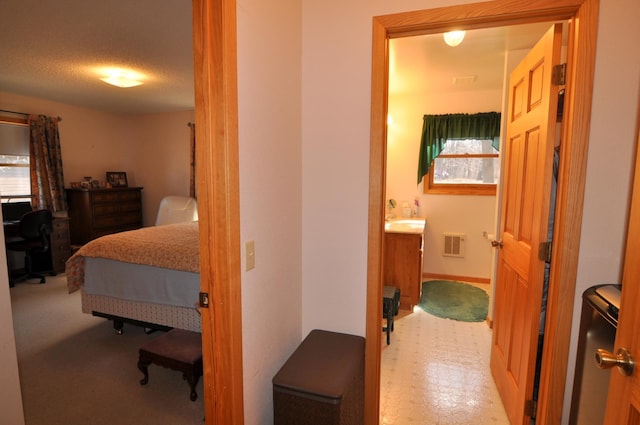 10179 Mounds Point Dr NW, Leech Lake Twp, MN 56633 - bedroom with ensuite bath and a desk