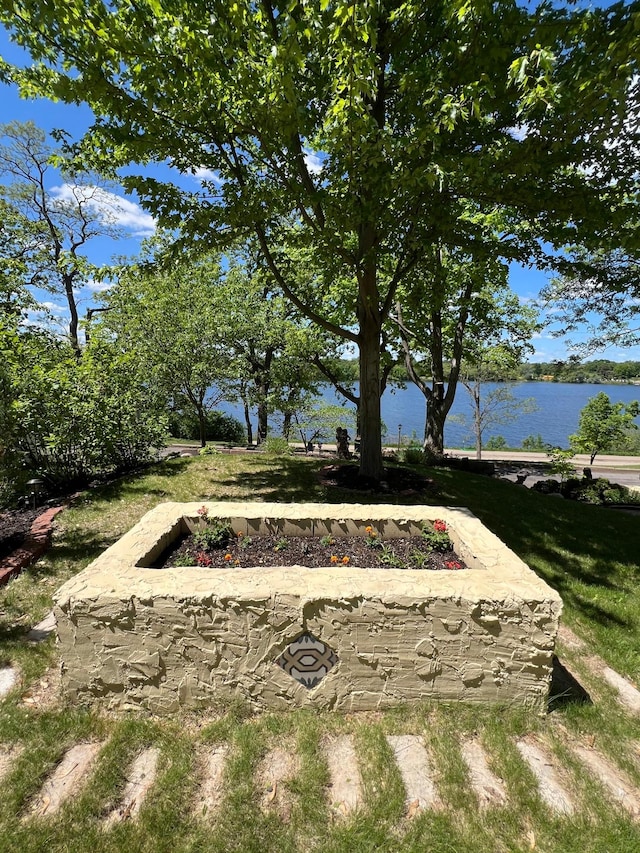 1260 Como Blvd E, Saint Paul, MN 55117 - view of yard with a water view