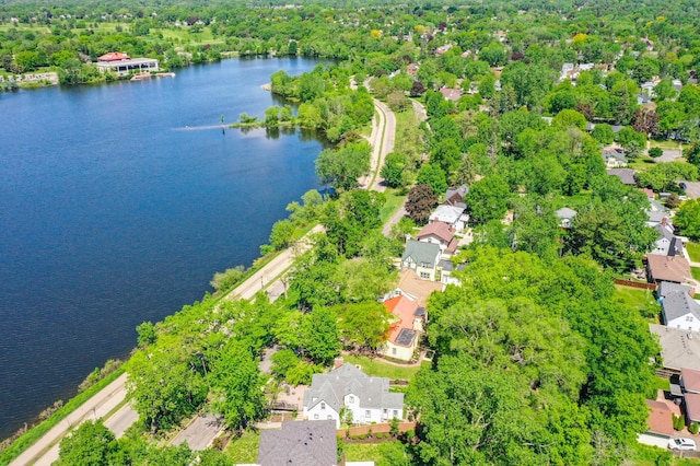 1260 Como Blvd E, Saint Paul, MN 55117 - aerial view of residential area with a nearby body of water