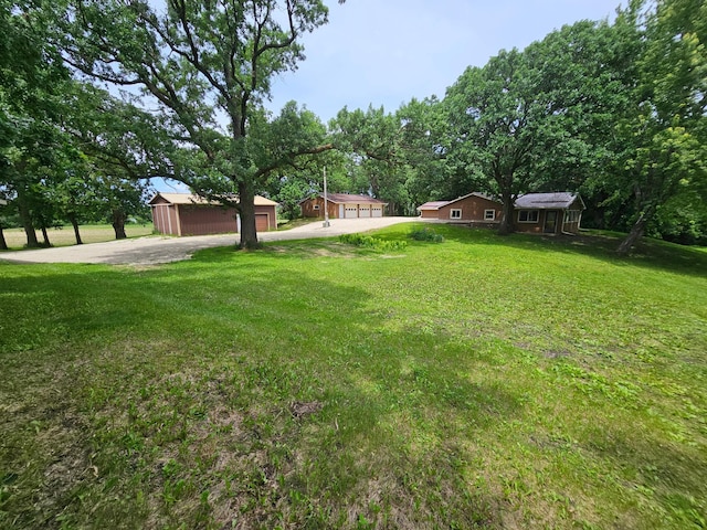 6788 39th Ave NW, Garfield, MN 56332 - view of green lawn featuring an outbuilding