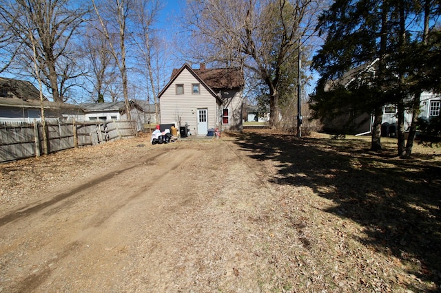 23585 Cross Dr, Deerwood, MN 56444 - view of yard featuring fence and driveway