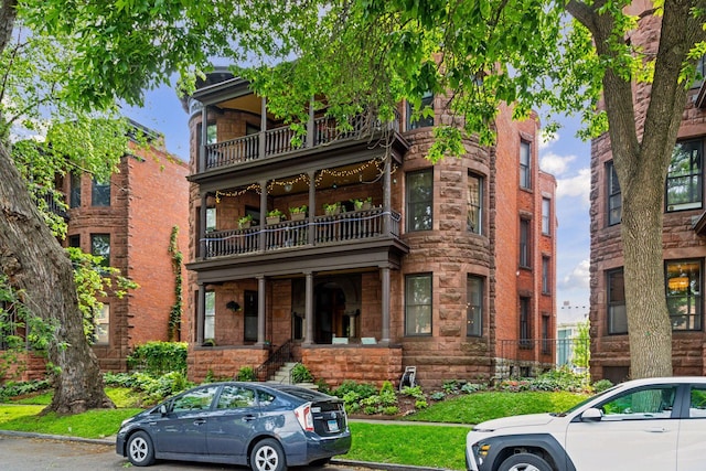231 Arundel St Unit 1, Saint Paul, MN 55102 - view of front of property with a balcony