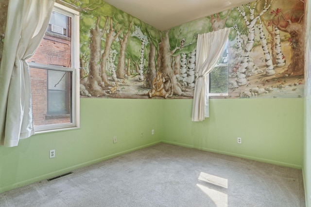 231 Arundel St Unit 1, Saint Paul, MN 55102 - spare room featuring carpet flooring and healthy amount of natural light