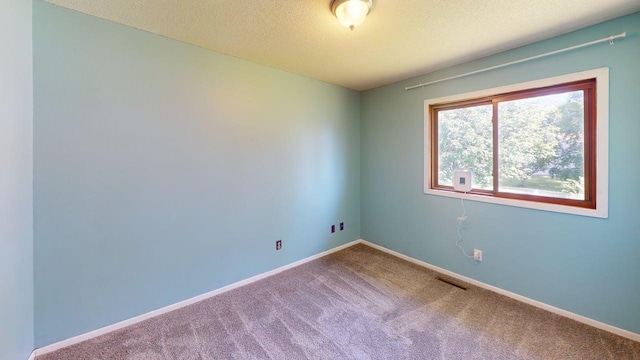 14190 Pineview Dr, Becker, MN 55308 - empty room with carpet floors and a textured ceiling